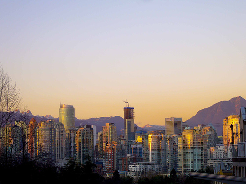 Vancouver et ses montagnes
