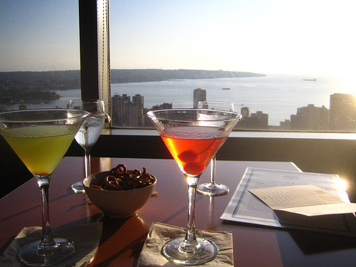 Du haut de la tour de Vancouver!