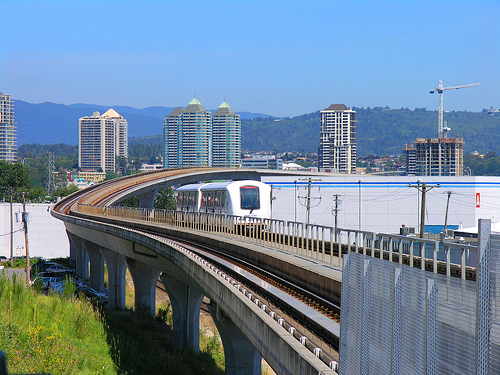 Sky Train de Vancouver